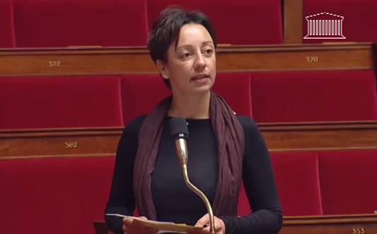 Intervention dans l'hémicycle